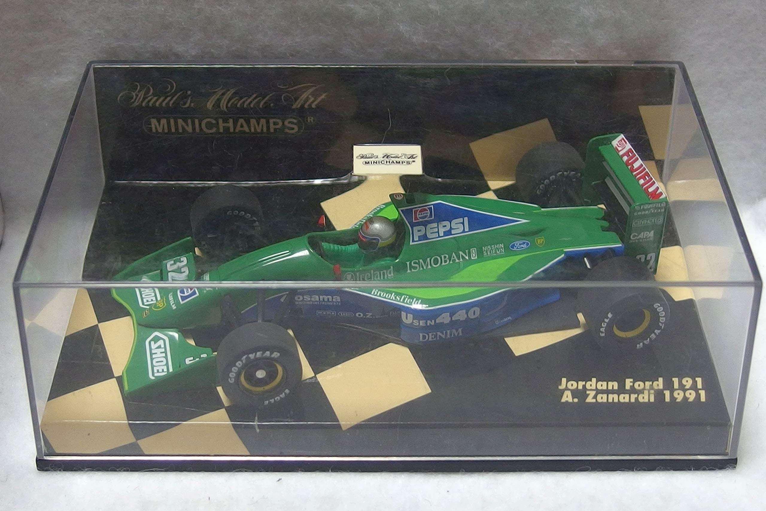 Amazon | 1/43 PMA ミニチャンプス F1 Jordan Ford 191 A.Zanardi 1991